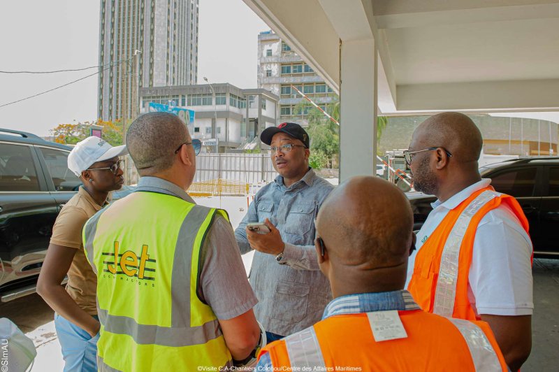 09-Visite Du Comité D'administration Au Centre Des Affaires Maritimes À Cotonou - Juillet 2024